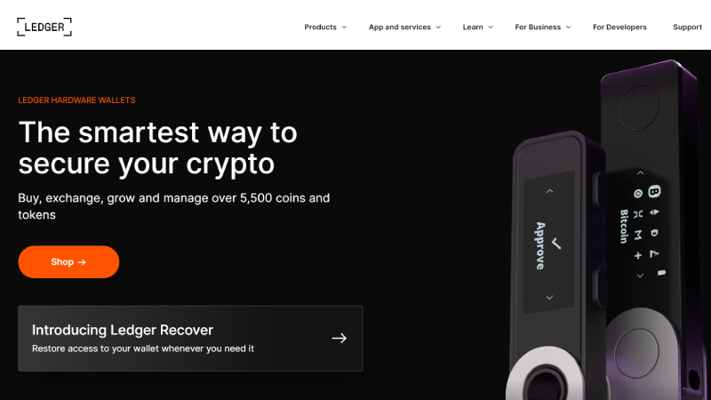 Ledger anonimna kripto denarnica brez zahtev KYC.