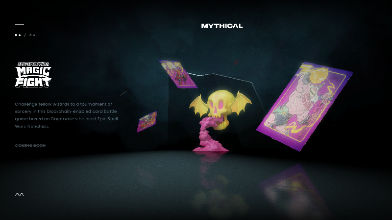 Mythical games podjetje za razvoj iger na veriženju blokov