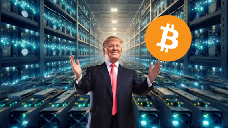 Srečanje Donalda Trumpa z vodilnimi predstavniki ameriške industrije rudarjenja bitcoinov v Mar-a-Lagu