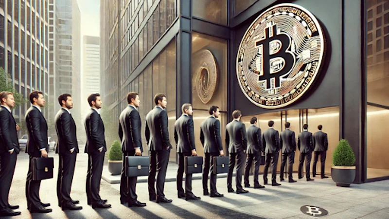 Množična rast ETF-jev potiska bitcoin blizu 66 tisoč dolarjev