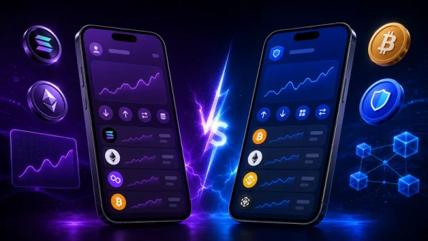 Phantom vs Trust Wallet: Katera Kripto Denarnica je Boljša leta 2026?